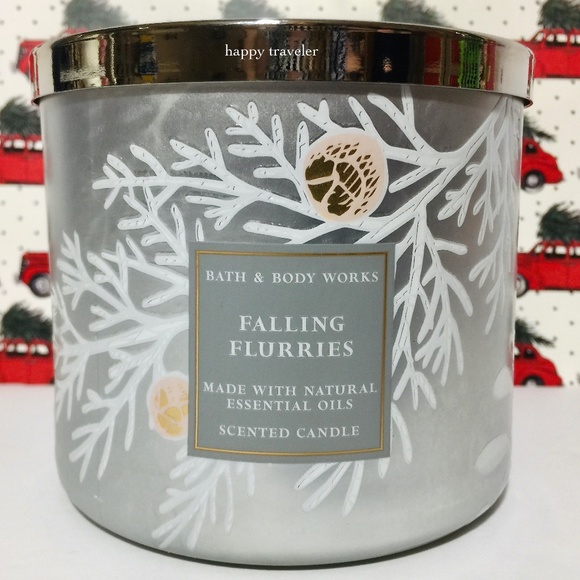 FALLING FLURRIES 3 Wick Candle